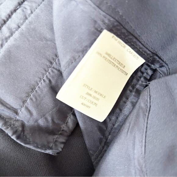 Joie Womens Straight Leg Pants Navy Blue Flat Front Pockets Career Workwear Sz 8 - Picture 6 of 6